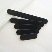 Load image into Gallery viewer, 2.5&quot;-7.55&quot; Brushed Black Knobs, Pulls &amp; Handles | Kitchen, Drawer, Dresser &amp; Cabinet Hardware
