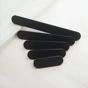2.5"-7.55" Brushed Black Knobs, Pulls & Handles | Kitchen, Drawer, Dresser & Cabinet Hardware