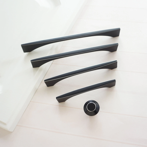 3.78"-12.6" Black & Silver Knobs, Pulls & Handles | Cabinet, Wardrobe, Dresser, Drawer & Cupboard Hardware
