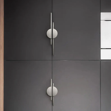 Load image into Gallery viewer, 2.5&quot;, 11.3&quot; Unique Semicircle Drawer Pulls | Modern Kitchen &amp; Cupboard Handles, Dresser Knobs, Wardrobe Cabinet Handles
