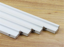 Load image into Gallery viewer, 2.5&quot;, 3.78&quot;, 5&quot;, 6.3&quot; (64, 96, 128, 160mm) Square White Drawer Pulls | Modern Dresser &amp; Kitchen Cabinet Door Knobs, Cupboard Handles
