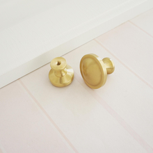 Load image into Gallery viewer, Solid Brass Gold &amp; Chrome Knobs, Pulls &amp; Handles | Cabinet, Drawer, Dresser &amp; Kitchen Hardware
