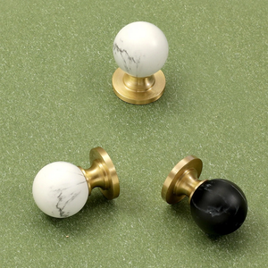 Round Brass & Aluminum Knobs & Pulls (Gold, Chrome) | Cabinet, Drawer, Dresser & Kitchen Hardware
