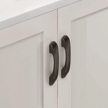 Load image into Gallery viewer, 2.5&quot;, 3.75&quot;, 5&quot;, 6.3&quot;, 7.55&quot;, 8.8&quot; Black Copper Handles | Cabinet &amp; Drawer Pulls, Dresser &amp; Kitchen Knobs, Wardrobe Hardware
