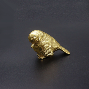 Solid Brass Bird Knobs, Pulls & Handles (Ring Drop Design) | Drawer, Dresser, Kitchen, Cabinet & Door Decor Furniture Hardware