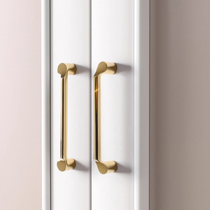 3.78"-7.55" Gold, Brushed Brass, Gun Gray & Brushed Nickel Knobs, Pulls & Handles | Kitchen Cabinet, Drawer & Dresser Hardware