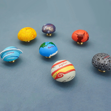 Load image into Gallery viewer, Space Themed Cabinet Knobs | Solar System &amp; Universe Pulls, Nebula &amp; Planet Kitchen/Dresser Drawer Knobs, Unique Hardware
