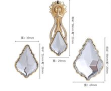 Load image into Gallery viewer, Gorgeous Crystal Glass Drawer Knobs | Dresser &amp; Kitchen Pulls, Cabinet Door Handles, Hardware
