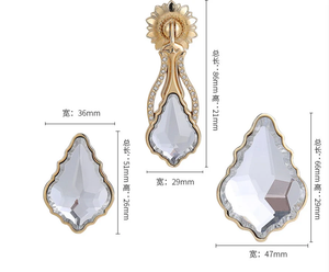 Gorgeous Crystal Glass Drawer Knobs | Dresser & Kitchen Pulls, Cabinet Door Handles, Hardware