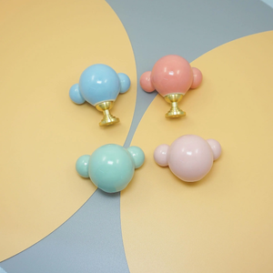 Cute Bear Ceramic Knobs | Colorful Dresser & Kitchen Cupboard Knobs, Drawer & Cabinet Handles, Furniture Hardware