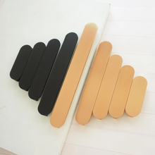 Load image into Gallery viewer, 2.5&quot;-7.55&quot; Brushed Black Knobs, Pulls &amp; Handles | Kitchen, Drawer, Dresser &amp; Cabinet Hardware

