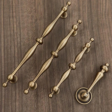 Load image into Gallery viewer, 3.78&quot;-6.3&quot; Antique Brass &amp; Antique Bronze Knobs, Pulls &amp; Handles | Drawer, Cabinet, Dresser Solid Hardware
