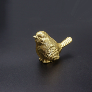 Solid Brass Bird Knobs, Pulls & Handles (Ring Drop Design) | Drawer, Dresser, Kitchen, Cabinet & Door Decor Furniture Hardware