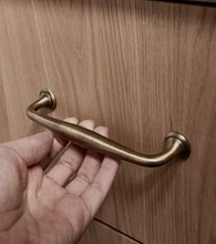 Load image into Gallery viewer, American Antique Brass Cabinet Pulls | French Retro  Drawer Handles
