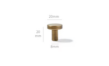 Load image into Gallery viewer, Mid-Century Long Brass Pulls | American Retro Antique Brass Cabinet &amp; Wardrobe Handles
