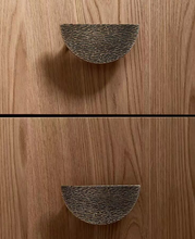 Load image into Gallery viewer, American Retro Brass Wardrobe Handles, New Mid-Century Modern Minimalist Cabinet Drawer Shoe Cabinet Pulls
