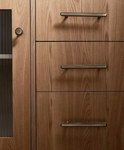 Load image into Gallery viewer, Modern Minimalist Mid‑Century Brass Cabinet Pulls, French Retro Handles for Drawer Wardrobe Furniture

