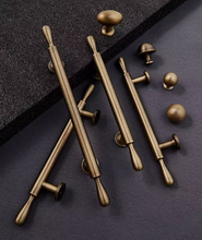 Load image into Gallery viewer, French Antique Bronze Luxury Drawer Pulls, New Chinese Style Vintage Handles for Wine Cabinet, Shoe Cabinet &amp; Wardrobe
