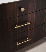 Load image into Gallery viewer, Antique Bronze Vintage Brass Drawer Pulls, New Chinese &amp; Mid-Century Luxury Handles for Wardrobe, Kitchen Cabinet &amp; Drawers
