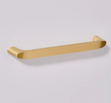 Load image into Gallery viewer, Nordic Minimalist Solid Brass Single Hole Knobs, Modern Luxury Gold Cabinet Drawer &amp; Wardrobe Handles
