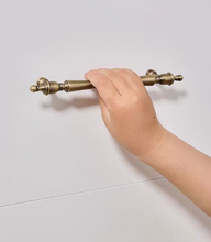 Load image into Gallery viewer, Mid-Century Antique Bronze Brass Handles, Luxury Vintage Pulls for Cabinets, Drawers &amp; Wardrobes
