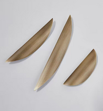 Load image into Gallery viewer, Mid-Century American Style Hidden Thumb Pulls, Side Mount Antique Bronze Brass Long Handles for Drawers &amp; Wardrobes
