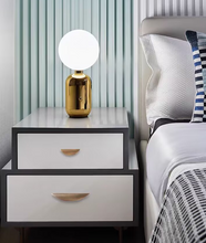 Load image into Gallery viewer, Mid-Century American Style Hidden Thumb Pulls, Side Mount Antique Bronze Brass Long Handles for Drawers &amp; Wardrobes
