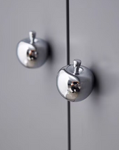 Load image into Gallery viewer, Brass Apple Single Hole Knobs, Cute Nordic French Handles for Kids Wooden Cabinet &amp; Drawer
