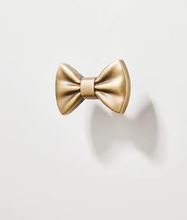 Load image into Gallery viewer, Antique brass French Bow Brass Knobs, Cute Handles for Cabinet, Drawer &amp; Kids Wardrobe
