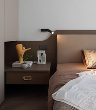 Load image into Gallery viewer, Antique Bronze Recessed Brass Handles, No Punch Retro Hidden Pulls for Cabinet &amp; Wardrobe
