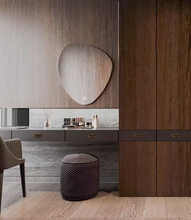 Load image into Gallery viewer, Antique Bronze Recessed Brass Handles, No Punch Retro Hidden Pulls for Cabinet &amp; Wardrobe

