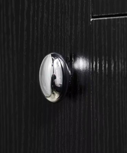 Load image into Gallery viewer, Minimalist Silver Pigeon Egg Brass Knobs, French Single Hole Handles for Kitchen Cabinet, Wardrobe and Drawer
