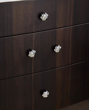 Load image into Gallery viewer, French Luxury Silver Cat Paw Single Hole Knobs, Lovely Cartoon Small Handles for Children’s Wardrobe, Drawer and Shoe Cabinet
