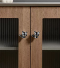 Load image into Gallery viewer, Single Hole Retro Bear Brass Knobs, Antique Bronze &amp; Silver Cute Handles for Children’s Wardrobes, Drawers &amp; Cabinets
