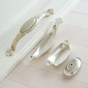 2.5"-5" Chic Antique Silver Knobs, Pulls & Handles | Drawer, Dresser, Kitchen Cabinet & Closet Hardware