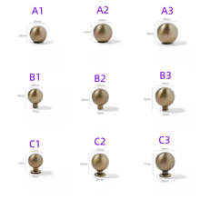 Load image into Gallery viewer, 3.78&quot;-5&quot; Aged Brass &amp; Antique Bronze Knobs, Pulls &amp; Handles | Cabinet, Kitchen, Drawer, Dresser &amp; Cupboard Hardware
