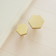 Load image into Gallery viewer, Brushed Brass &amp; Antique Bronze Knobs, Pulls &amp; Handles | Drawer, Kitchen Cabinet, Dresser &amp; Door Hardware
