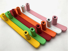 Load image into Gallery viewer, 3&quot;, 3.78&quot;, 5&quot; Colorful Kids Closet Handles | Multi-Color (Blue, Orange, Yellow, Red, Pink, Black, Brown, Green) Drawer Pulls, Cabinet &amp; Dresser Handles
