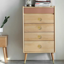 Load image into Gallery viewer, Boho Rattan Knobs | Unique Wood Drawer Pulls, Dresser &amp; Cabinet Knobs, Boho Home Decor Hardware
