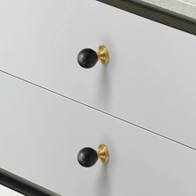 Load image into Gallery viewer, Round Brass &amp; Aluminum Knobs &amp; Pulls (Gold, Chrome) | Cabinet, Drawer, Dresser &amp; Kitchen Hardware
