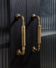 Load image into Gallery viewer, Aged Brass &amp; Antique Bronze Knobs, Pulls &amp; Handles (Vintage Look) | Cabinet, Kitchen, Drawer &amp; Dresser Hardware
