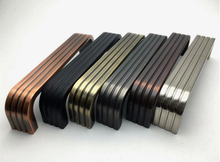 Load image into Gallery viewer, 3 3/4&quot;, 5.0&quot;, 6.3&quot; Antique Bronze, Black Copper, Brushed Nickel &amp; Gun Metal Drawer Pulls | Cabinet &amp; Dresser Knobs, Kitchen Hardware
