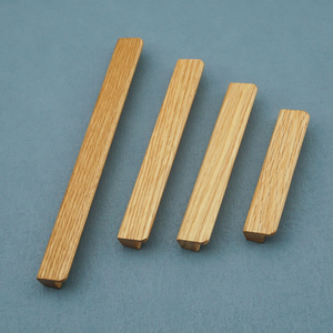 Minimalist Natural Oak & Walnut Wood Round Knobs & Pulls | Cabinet, Dresser, Kitchen, Closet & Drawer Hardware