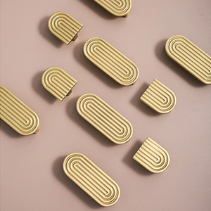 1.26", 2.5" Brass Kitchen & Cabinet Knobs | Unique Drawer Pulls, Cupboard & Dresser Handles, 32 - 64mm