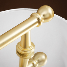 Load image into Gallery viewer, 3.78&quot;, 5&quot;, 7.55&quot; Brushed Brass &amp; Shiny Gold Knobs &amp; Pulls | Cabinet, Dresser, Drawer &amp; Kitchen Cupboard Handles
