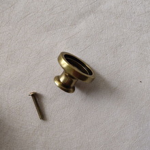 Load image into Gallery viewer, Handmade Blue Flower Knobs, Pulls &amp; Handles | Drawer, Dresser, Cupboard, Cabinet &amp; Kitchen Hardware
