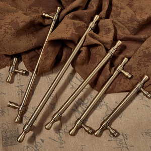 3.78", 5", 6.3", 7.55", 8.8", 12.6" Antique Bronze Drawer Pulls & Knobs | Kitchen Handles, Cabinet & Wardrobe Pulls, Furniture Hardware
