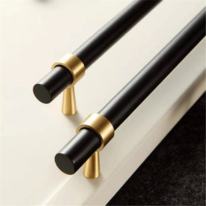 5", 7.55" (128, 192mm) Brass Cupboard Handles | Modern Kitchen Cabinet Door & Drawer Pulls, Closet, Wardrobe & Dresser Knobs