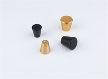Load image into Gallery viewer, 3.78&quot;, 5&quot;, 6.3&quot;, 7.55&quot; (96mm, 128mm, 160mm, 192mm) Brass Black Hexagon Pulls | Modern Kitchen Cabinet Door Handles, Dresser &amp; Drawer Knobs
