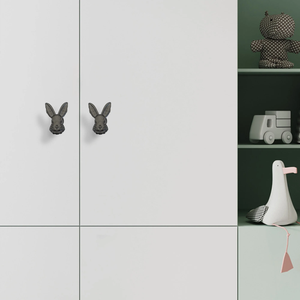 Cute Rabbit Cabinet Knobs | Unique Copper, Bronze, Silver, Black Drawer Pulls, Kitchen Handles & Cabinet Hardware